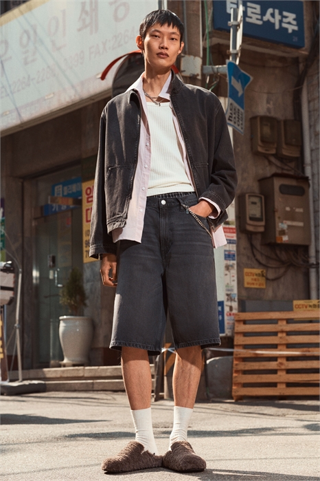 Джинсовые шорты Baggy 1274615001 - Фото 13523639