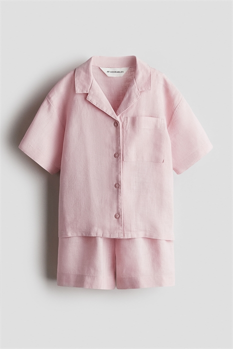 Рубашка и шорты из льна 1275733001 - Фото 13523754