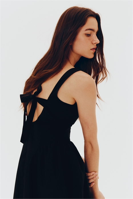 Платье из поплина с завязками 1275786001 - Фото 13523795