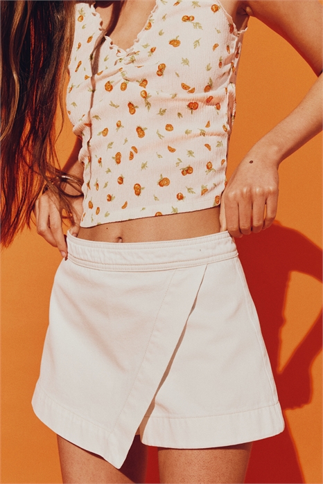 Джинсовые шорты с заворотом 1277603003 - Фото 13524024