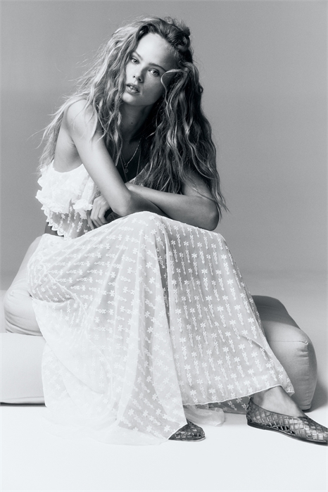 Юбка из вышитой сетки 1289193001 - Фото 13524815