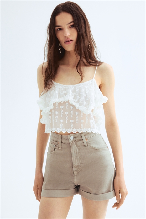 Джинсовые шорты Mom Ultra High 1204752016 - Фото 13526692