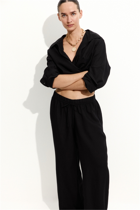 Брюки из льняной смеси MAMA Before & After 1209694001 - Фото 13535198