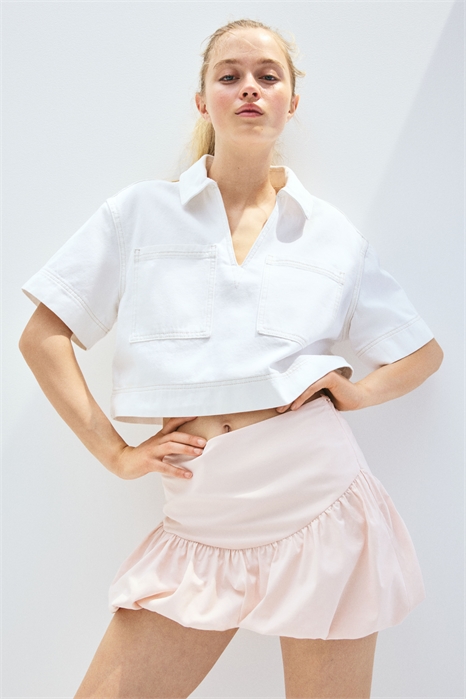 Мини-юбка с подолом Bubble 1269315002 - Фото 13535743