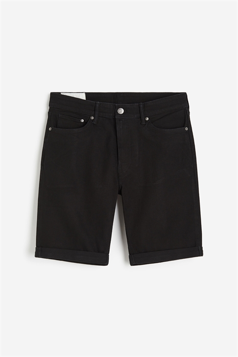 Тонкие джинсовые шорты 1213212001 - Фото 13538012