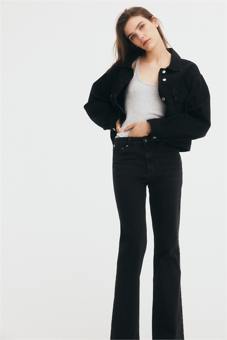 Высокие джинсы Bootcut 1198343001 - Фото 13538328