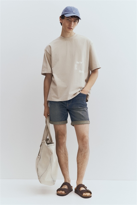 Тонкие джинсовые шорты 1273924002 - Фото 13538696