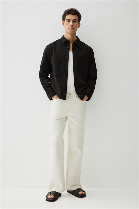 Оверсайз из хлопкового саржевого полотна Regular Fit 1257566001 - Фото 13539061