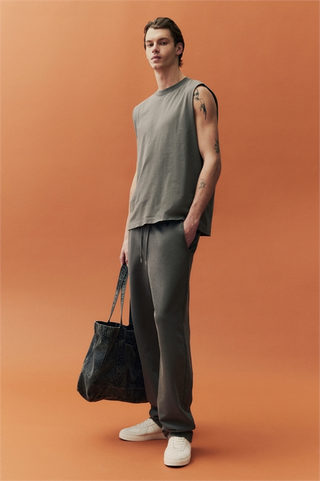 Тренировочные брюки Relaxed Fit Washed 1293917002 - Фото 13541345