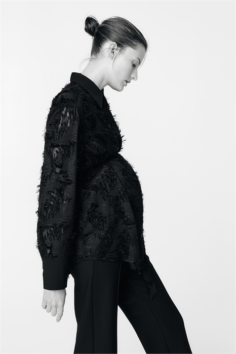 Блузка MAMA Before & After из жаккардового плетения 1261791002 - Фото 13543548