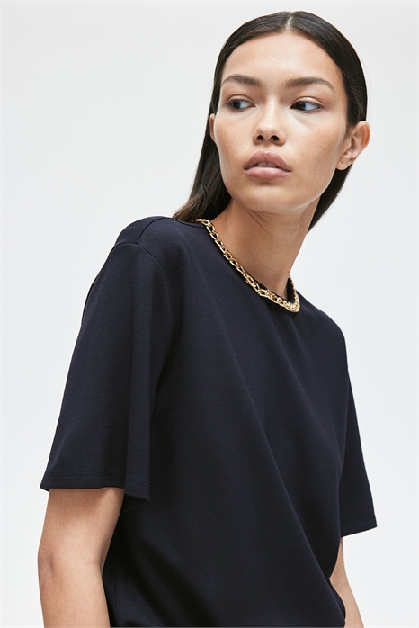 Топ с декором в виде цепей 1246888003 - Фото 13543667