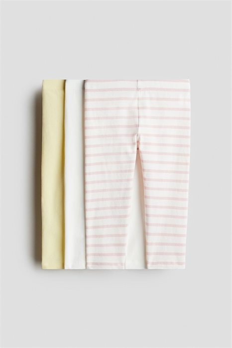 Хлопковые леггинсы 3 шт. 0916397023 - Фото 13544293