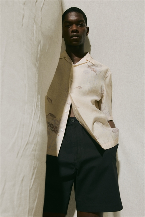 Шорты из поплина с расслабленной посадкой 1275895001 - Фото 13545796