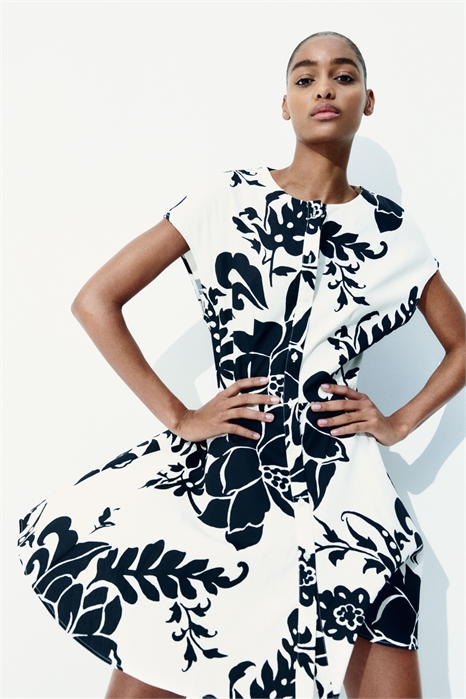 Хлопковое платье на пуговицах 1278034003 - Фото 13546252