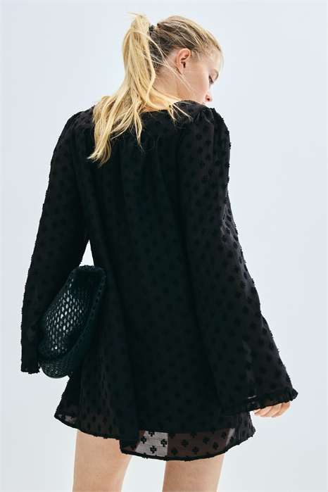 Платье из тонкого плуметика 1284004004 - Фото 13546683