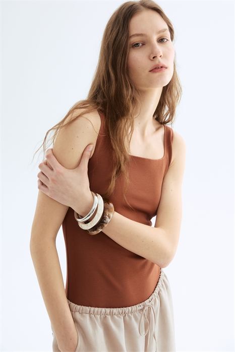 Боди стринги из интерлока 1296801003 - Фото 13547228