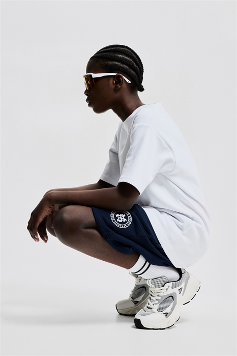 Хлопковые спортивные шорты 1255309001 - Фото 13554286