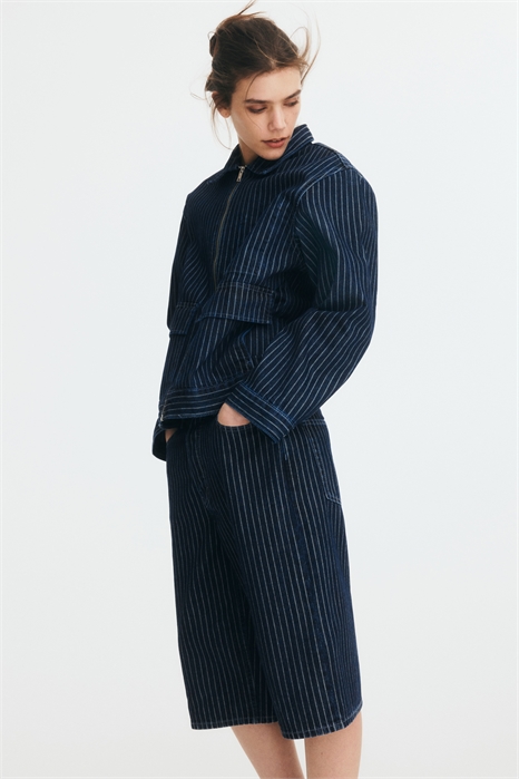 Джинсовые шорты с высоким коленом 1258582008 - Фото 13554426