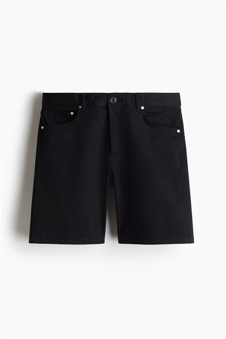 Шорты из саржи с 5 карманами Regular Fit 1260543001 - Фото 13554501