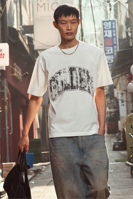 Футболка с принтом свободного кроя 1262292007 - Фото 13554587