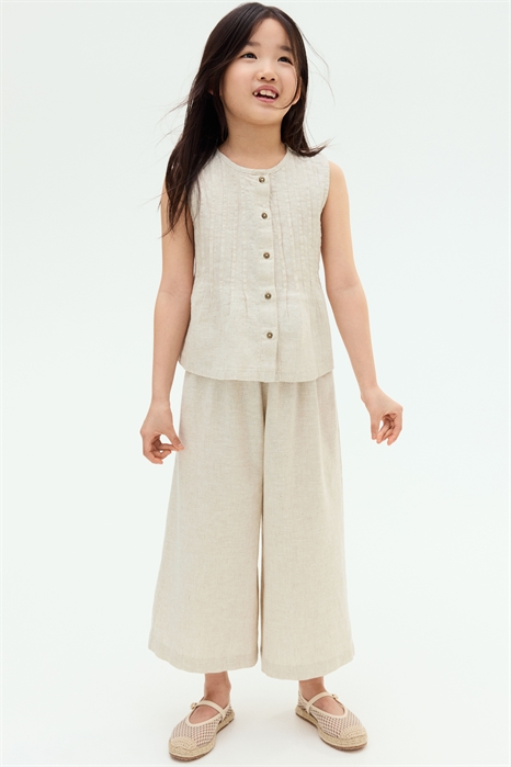 Комплект из 2 частей из льняной смеси 1273239001 - Фото 13555158