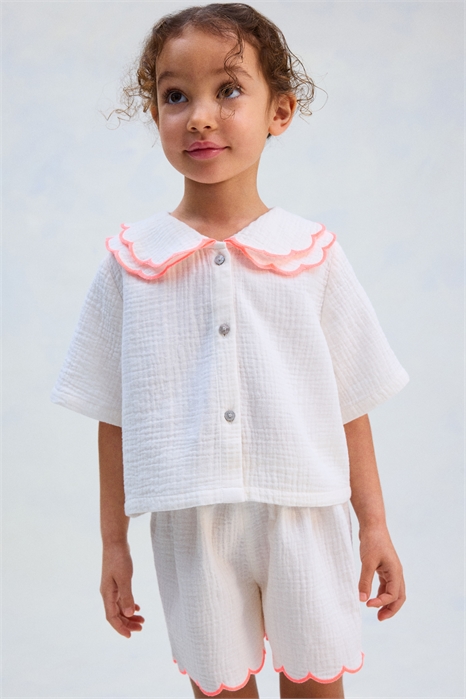 Комплект из 2 частей из хлопкового муслина 1276110001 - Фото 13555534