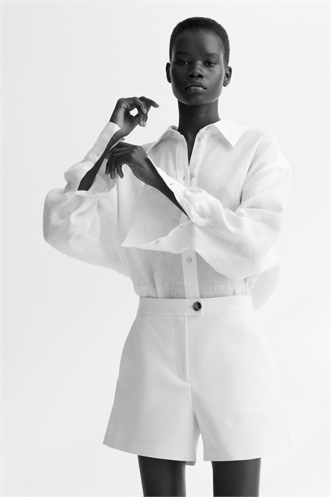 Приталенные шорты 1276124002 - Фото 13555568