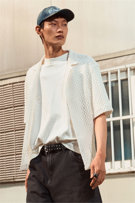 Рубашка с короткими рукавами Loose Fit 1276191003 - Фото 13555586