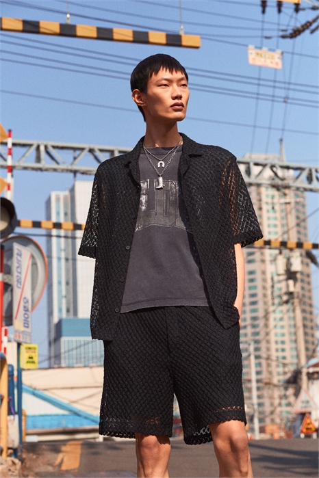 Шорты кроше Relaxed Fit 1276192001 - Фото 13555593