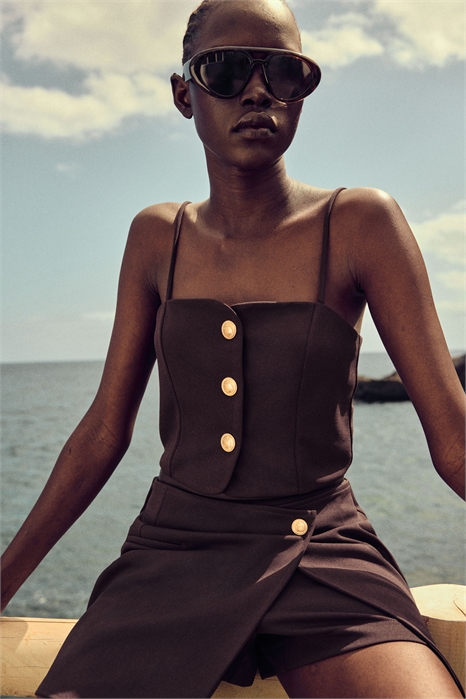 Шорты из интерлока 1283680001 - Фото 13556277