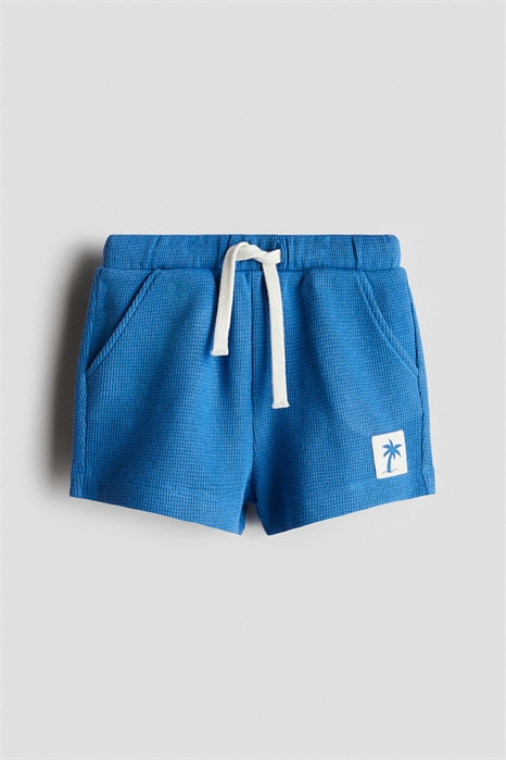 Шорты из вафельного хлопка 1284576002 - Фото 13556321