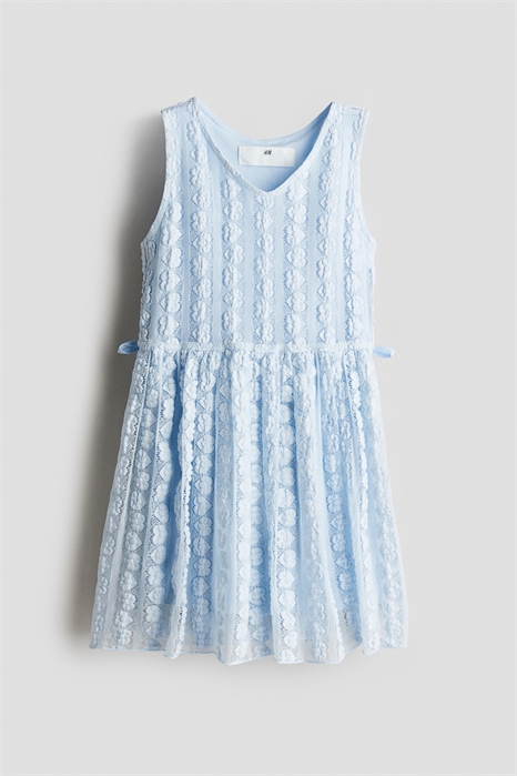 Платье с кружевной отделкой 1287790002 - Фото 13556507