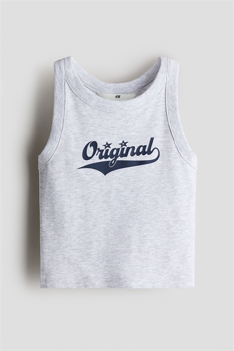 Майка с принтом из хлопка 1288428003 - Фото 13556543