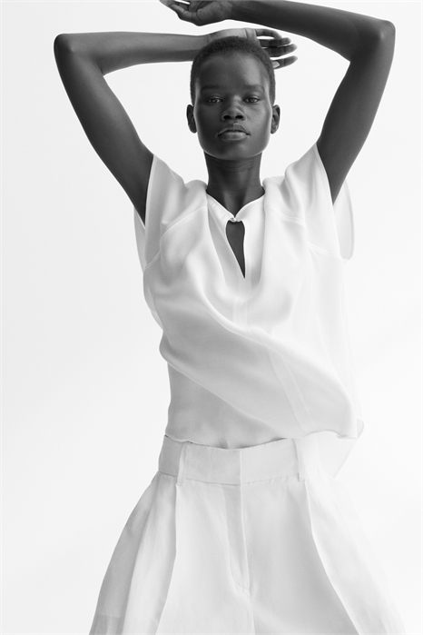 Блузка из крепа артикул 1288676001