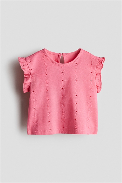 Топ с отделкой бродери англез 1288487001 - Фото 13559610