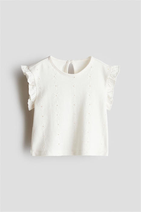 Топ с отделкой бродери англез 1288487002 - Фото 13559612