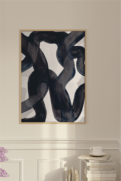 Постер Abstract Brush Strokes 65 1312392001 - Фото 13559822