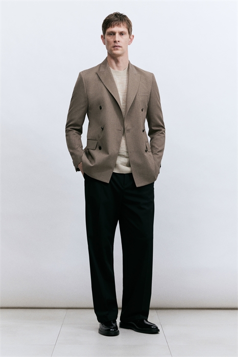 Двубортный пиджак Regular Fit 1272508002 - Фото 13562909