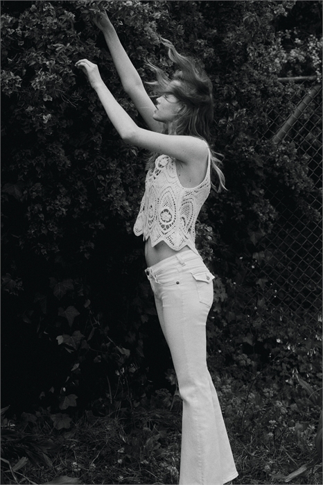 Расклешенные низкие джинсы 1274271003 - Фото 13562926