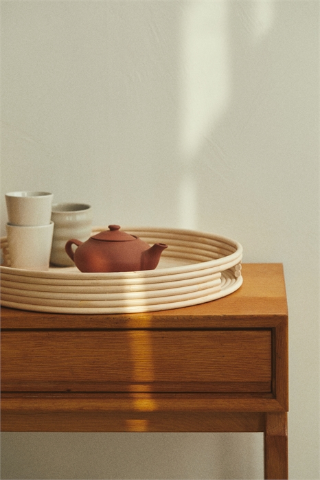 Поднос из ротанга 1284325001 - Фото 13563091