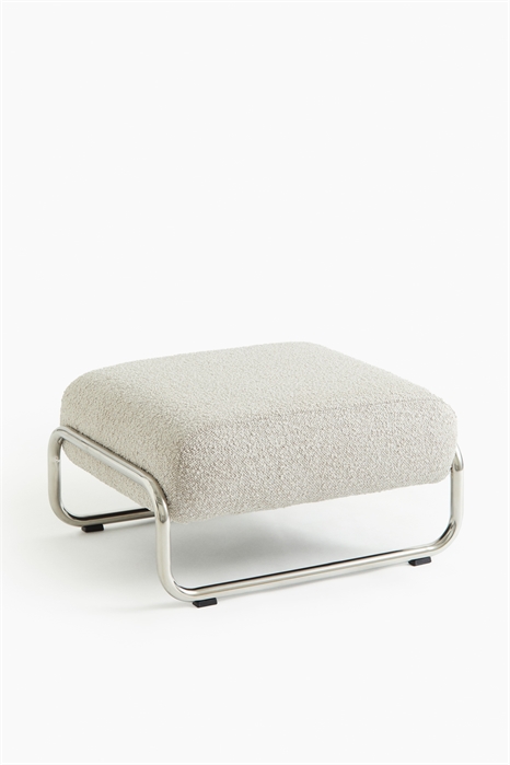 Табурет для ног с обивкой букле 1206859002 - Фото 13563471
