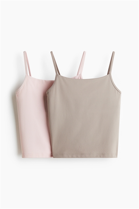 Спортивные топы на бретелях с DryMove™ в количестве 2 штук 1260431005 - Фото 13566898