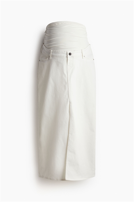 Джинсовая юбка MAMA Midi 1237451002 - Фото 13568131