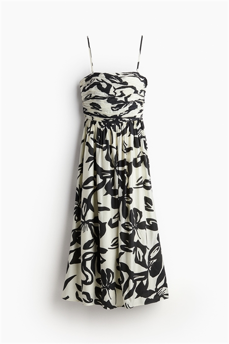 Платье-бандо с расклешенной юбкой 1226544001 - Фото 13568996