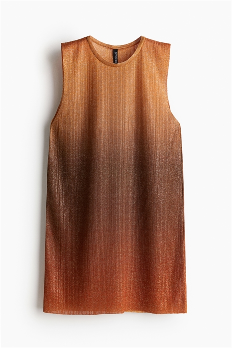 Платье из тонкого трикотажа с блестками 1244455001 - Фото 13570744