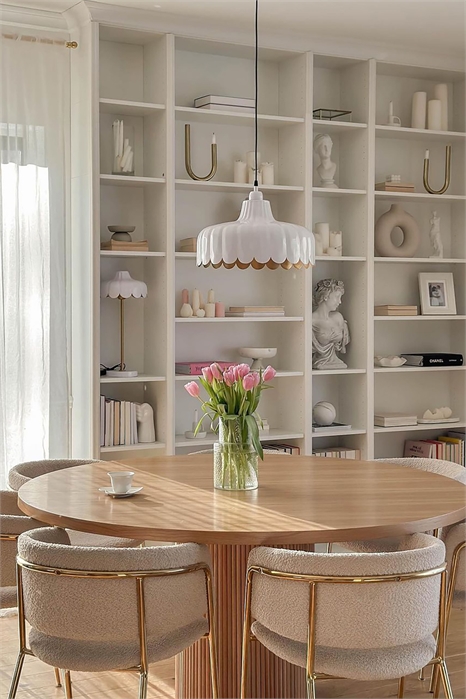 Настольная лампа Wells 50 см 1133291004 - Фото 13571150