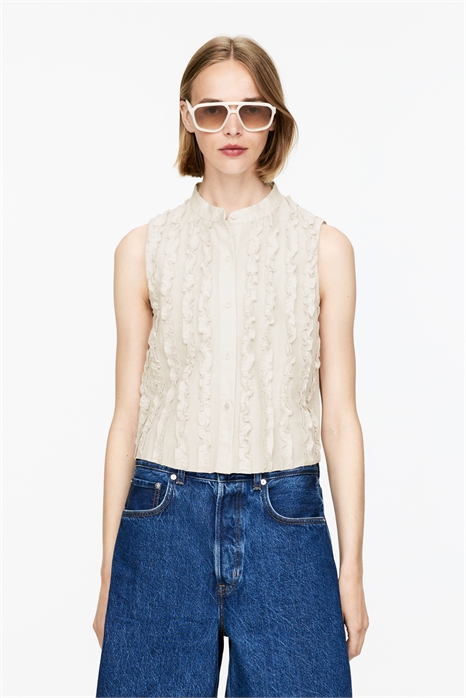 Топ с оборками 1281902001 - Фото 13571850