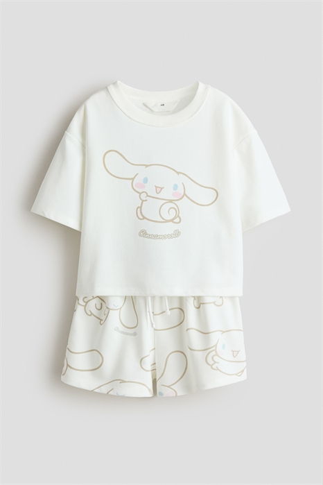 Комплект из двух частей: топ и шорты с принтом 1297198001 - Фото 13574726