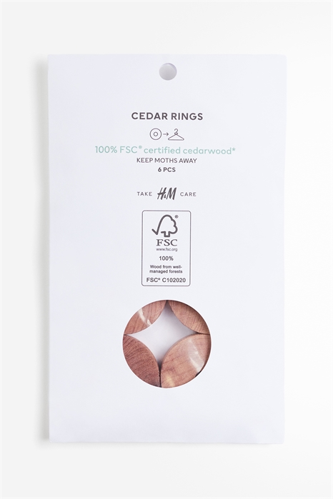 Кедровые кольца в упаковке из 6 штук 1080685001 - Фото 13576135