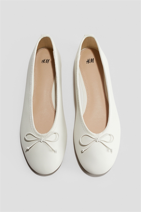 Балетки с декором в виде банта 1263525003 - Фото 13579130